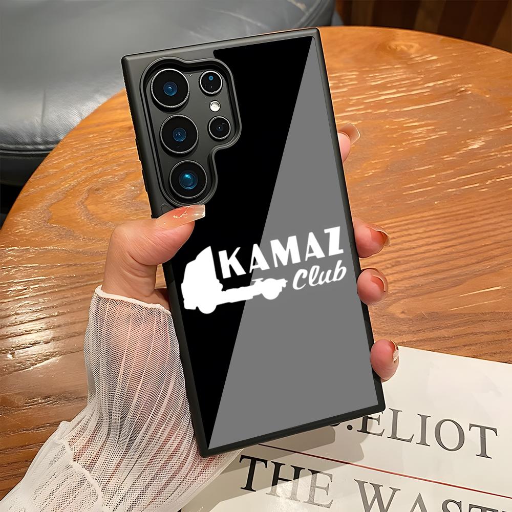

Fashion Kamaz Trucks Phone Case For SAMSUNG S25 24 S22 S20 ULTRA S21 S30 23 Note5 S8 Plus S9 S10E Lite PC+TPU Funda samsungs25