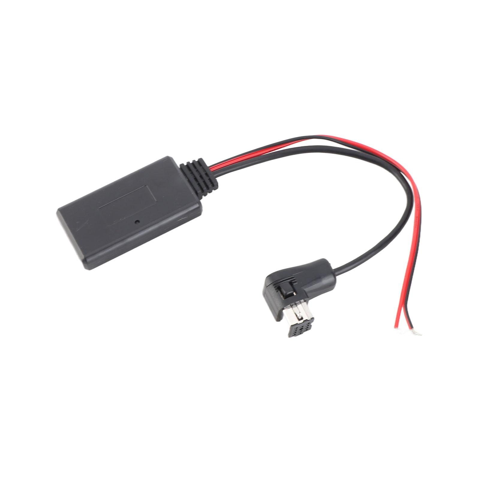 

11Pin Car Bluetooth Audio Receiver Music AUX Cable Adapter Replacement for Radio IP‑BUS Input