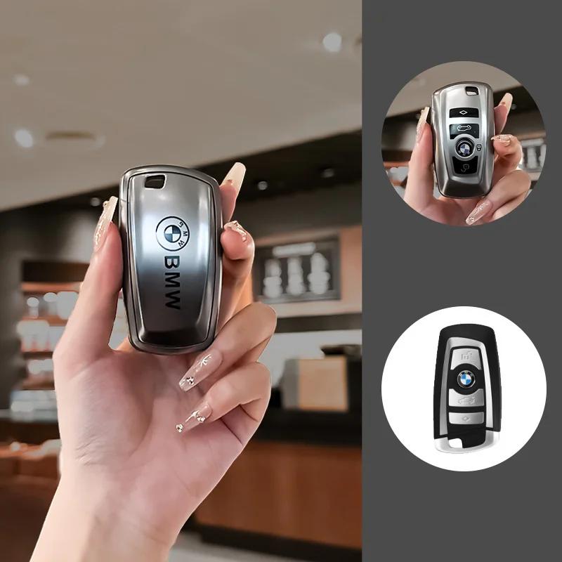 

Hot 2025 TPU Car Remote Key Case Cover Protection For BMW 530i 550i 320i 1 2 3 4 5 Series 118i 225i M240i F20 F21 F30 F31 F25 F0