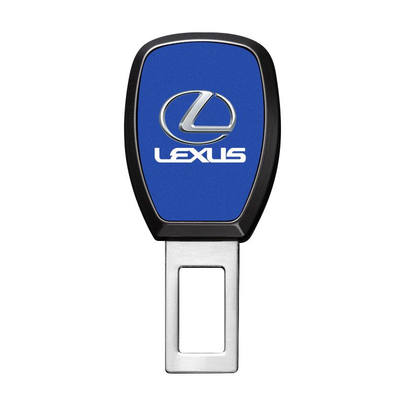 

Car Metal Seat Belt Clip Extender Safety Seatbelt Lock Buckle Accessories For Lexus IS250 IS200 CT200h GS300 LS430 RX450h IS300 синій