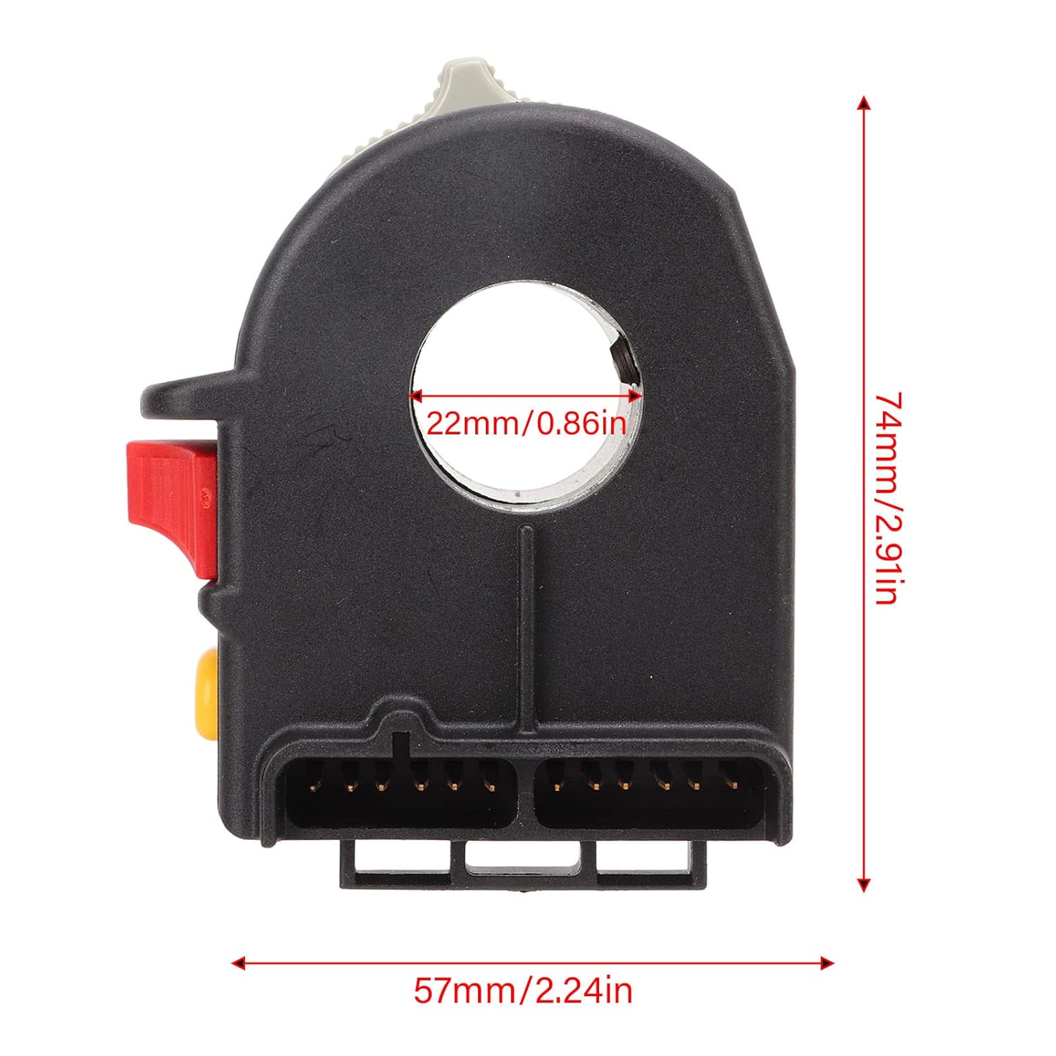 Motorcycle Handlebar Start Switch, Suitable for Polaris Sportsman, Scrambler, Magnum, Trail Blazer, Trail Boss Diesel, Xpedition, Xplorer, and Sport