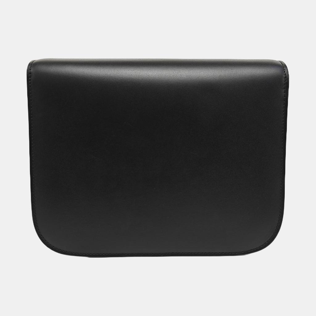 [Gebraucht] Klassische Box Polierte Goldene Schnalle Leder Tofu Tasche Umhängetasche Crossbody Tasche Mittel - Gut #1RJYFKA