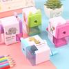 Hot Sale Hand-cranked Pencil Sharpener Student Stationery Pencil Sharpener Artifact Cute Cartoon Pattern Pencil Sharpener