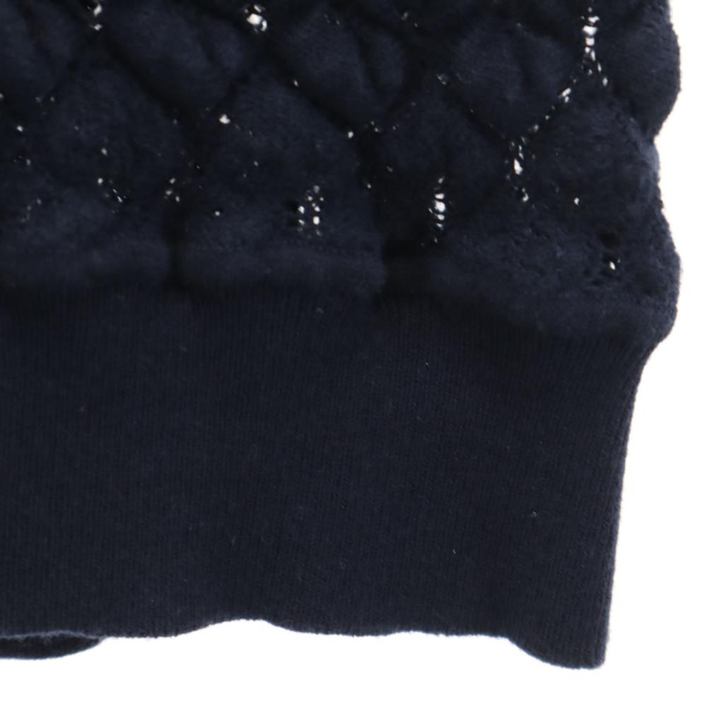 MACPHEE No Sleeve Knit S Navy Women Used