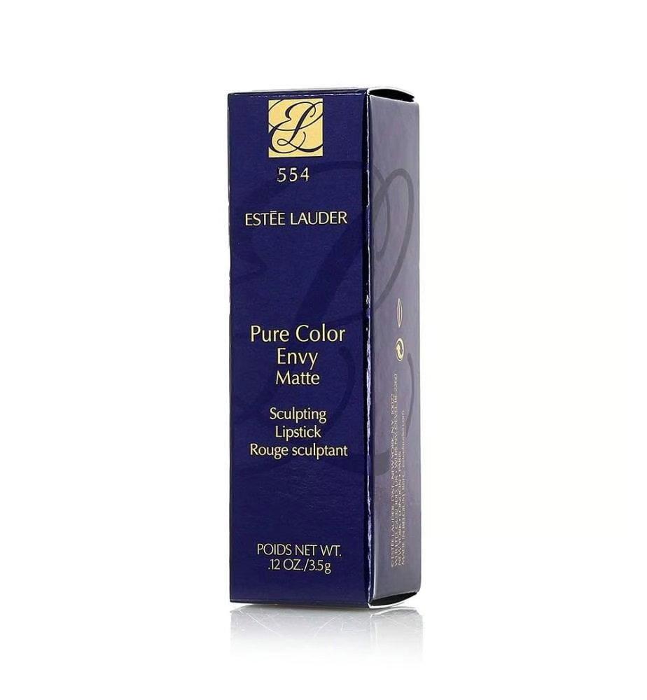 Estee Lauder, Pure Color Envy - Matt, Cremiger Lippenstift, 554, Deep Secret, 3,5 g