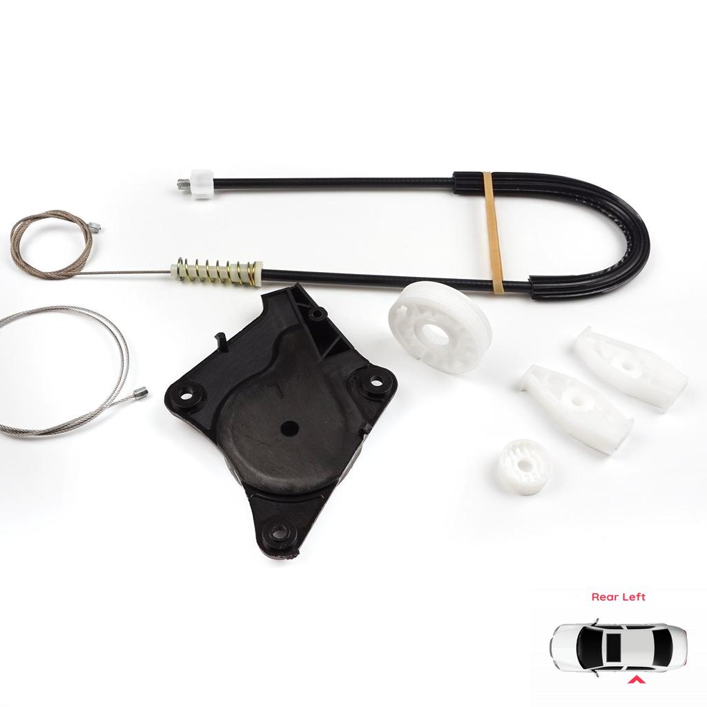 EWR790 Reparationssats för Elfönsterhiss Bak Vänster för VW New Beetle 1Y7 2-dörrars Cabriolet CC 2003-2010 1Y0898291