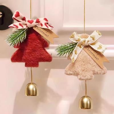 Christmas Room Door Porch Decoration Felt Christmas Tree Shaking Sound Pop Car Decoration Gift Christmas Decorations