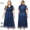 European & American Bohemian Plus Size Summer Beach Dress