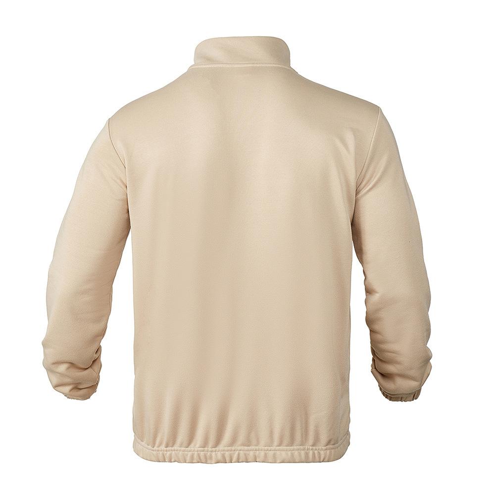 Herbst/Winter Neuankömmling Herren Outdoor Top Lässiges Color-Blocking Stehkragen Langarm Sweatshirt