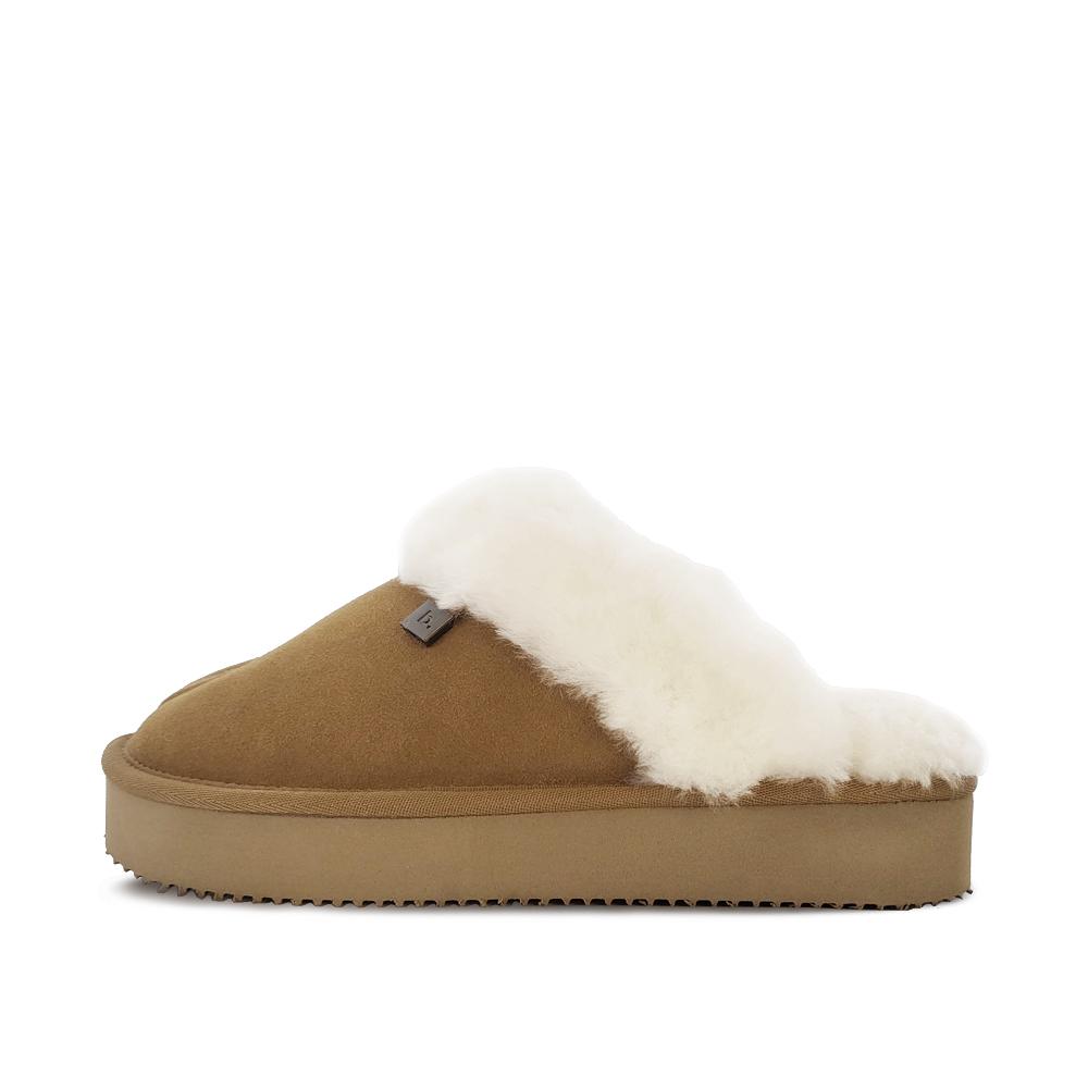 Blue Mountain Platform Loafers Tabi Hickory