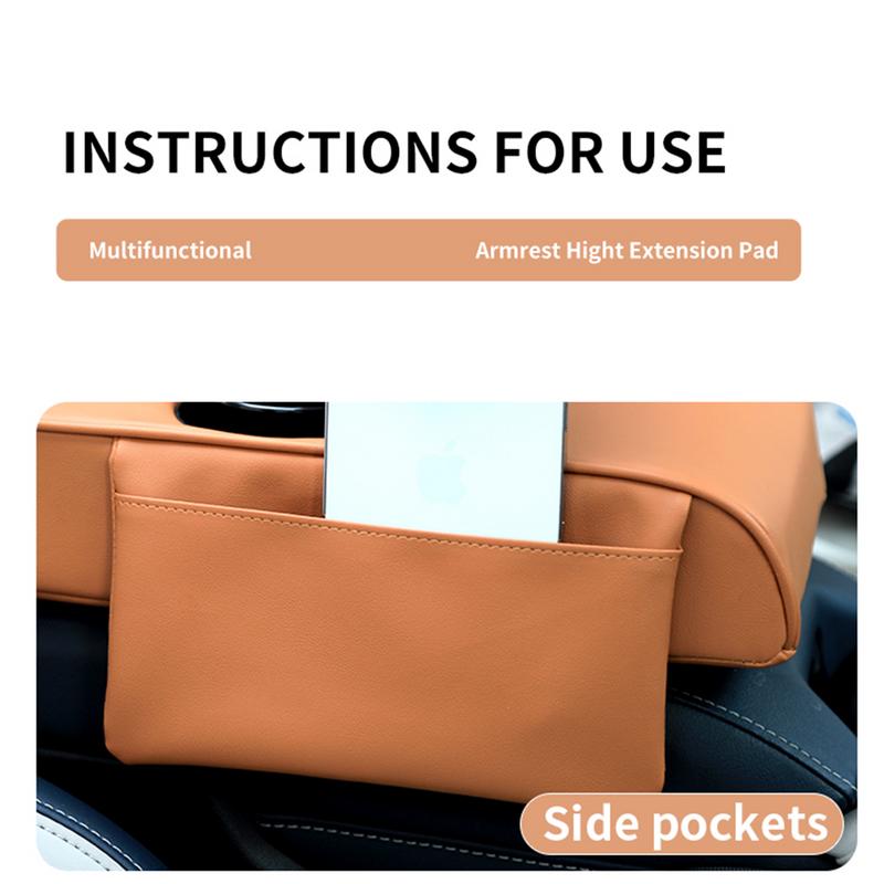 Between Seat Car Organizer Cup Holder Organizers With Tissue Storage Multifunctional Vehicle Console Seat Cell Phone Drinks