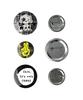 Mahagrid Festa Button Pin Set Black(Mg2Fmmab65A)