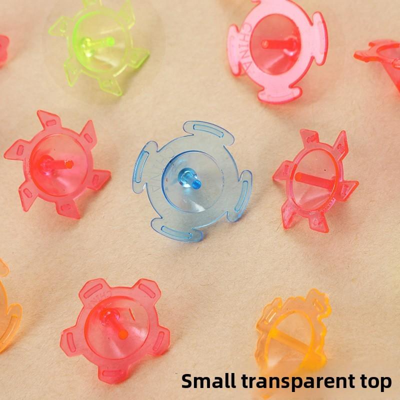 Twist Hand Kids Transparent Gyroscope With Clear Material For Collection Play