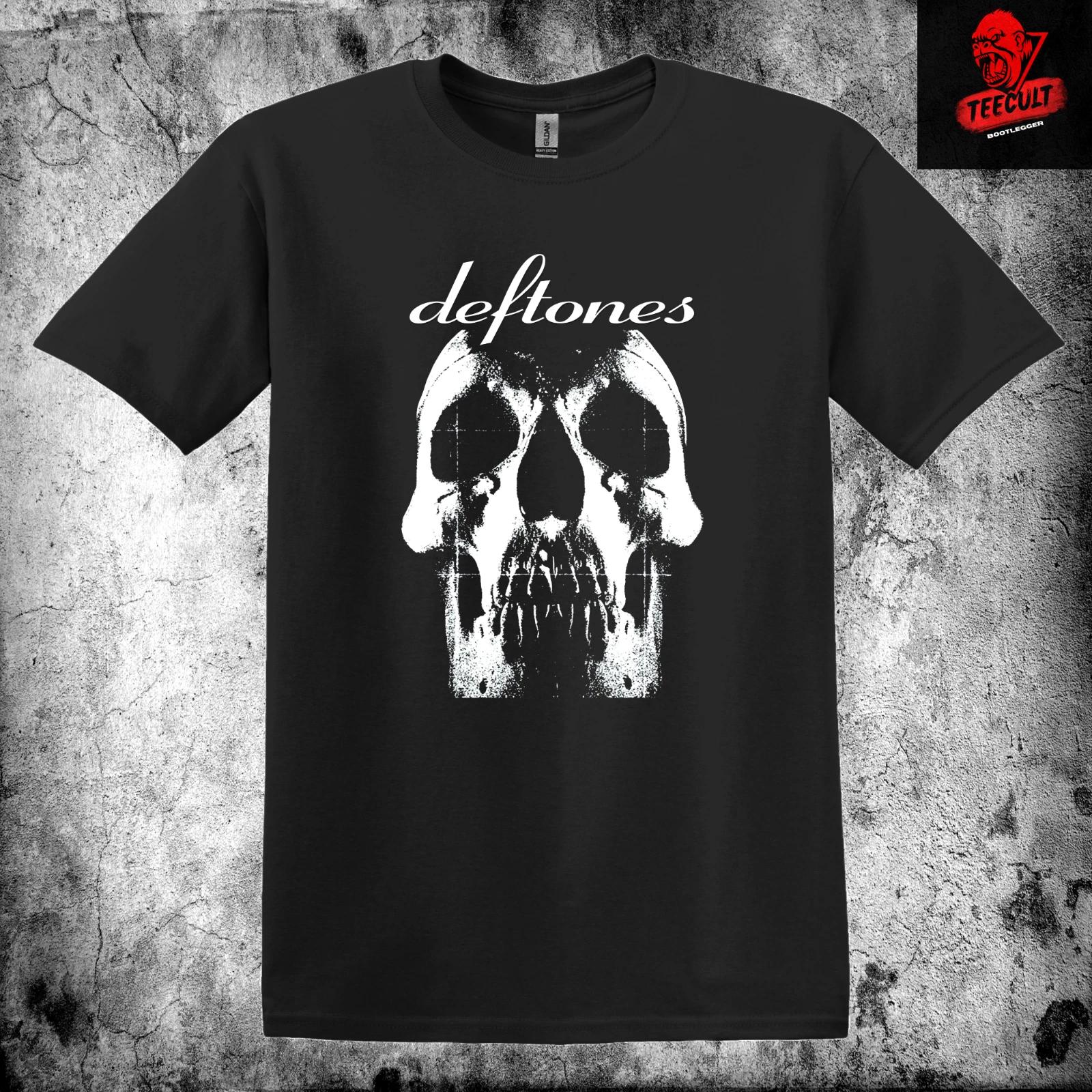 Men s and Women s T-shirts Deftones Heavy Metal Rock Tee Unisex Heavy Cotton S