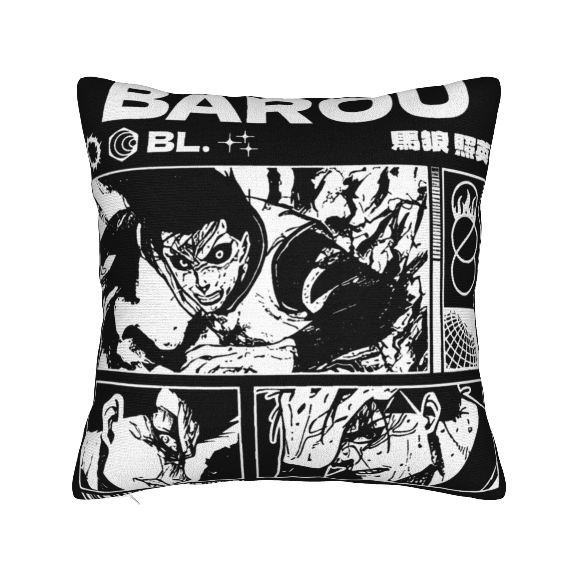 

Decorative Pillowcases Blue Lock anime fans soccer cartoon Merch Home Throw Pillow Case Cover Square Multi Size 12x12Inch
