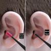 Ear Picking Spiral Ear Cleaner Double-ended Ear Wax Clean Tool Soft Silicone Earpick  Ear Curette