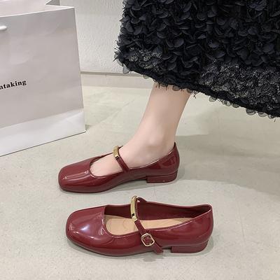 French Mary Jane Shoes, Small Fragrance Style, New Vintage Shoes, Pumps, and Comfortable Temperament
