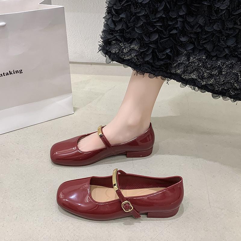 French Mary Jane Shoes, Small Fragrance Style, New Vintage Shoes, Pumps, and Comfortable Temperament