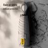 XU QING Five-Fold Manual Ring Handle Folding Umbrella