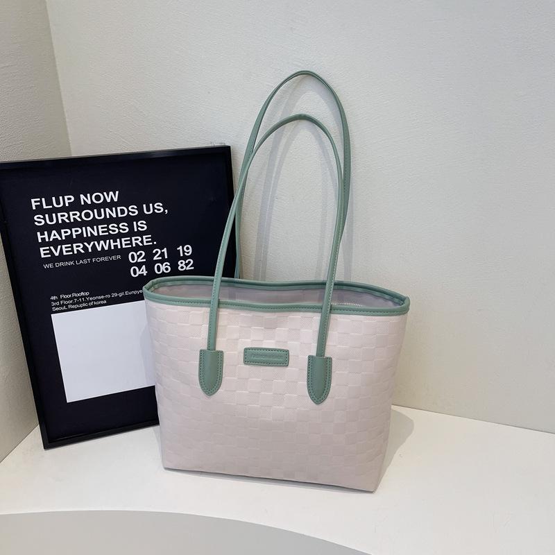 

Новая модная портативная повседневная наплечная сумка, вместительная сумка-тоут для поездок на работу