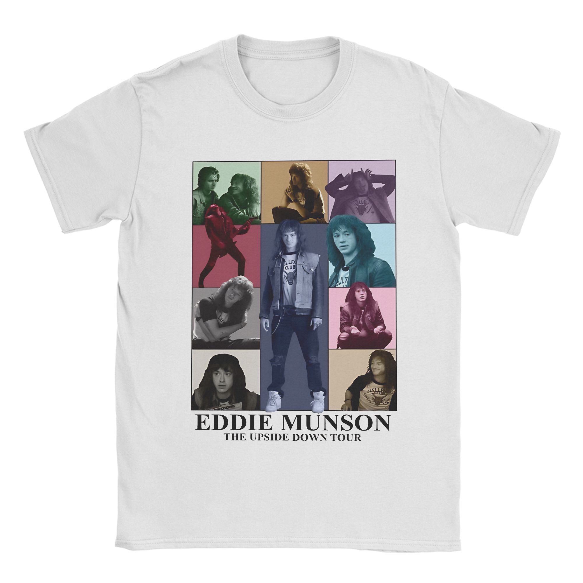 Мужская Женская Печатная Футболка Will Byers Футболка 100% Хлопок Футболки Одежда XL