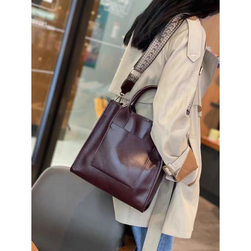 Women's Crossbody One Shoulder Wide Shoulder Strap Bag