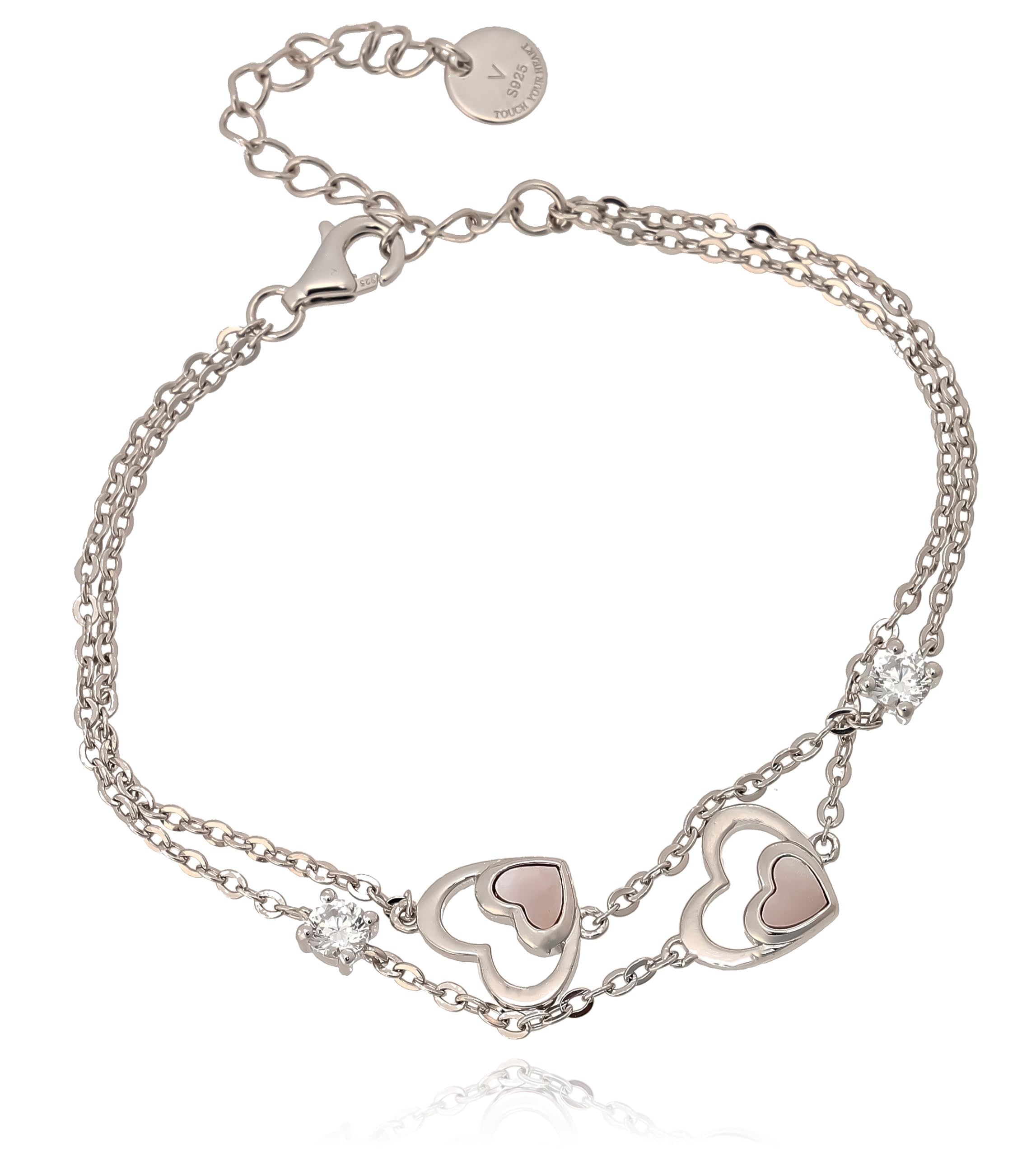 

[Variable Cheap] S925 Silver Bracelet 8B-2M-65