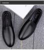 Men's Cross-Border Slip-On Leather Loafers - Spring Low-Top Casual Driving Shoes