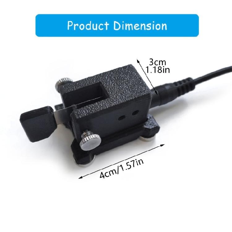 Single Lever Morse Code Key Automatic Operation Magnetic Base Stability Manual Contact Adjustment For Radio Communication