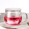 Heat-Resistant Glass Tea Infuser Cup