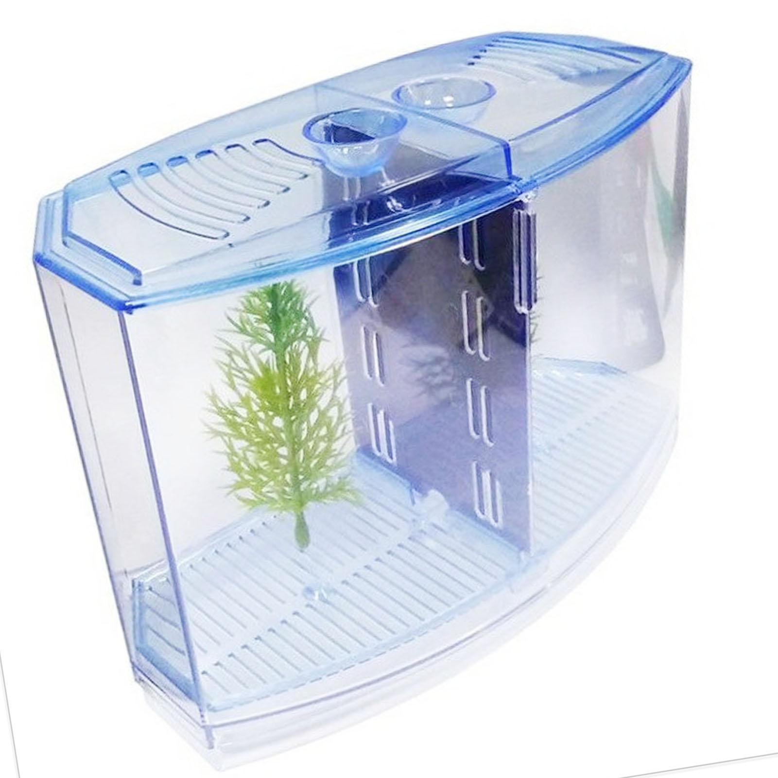 

Ящик для разведения рыбы, двойные отсеки, мини-пластиковый аквариум, изоляционная инкубационная коробка для петушков