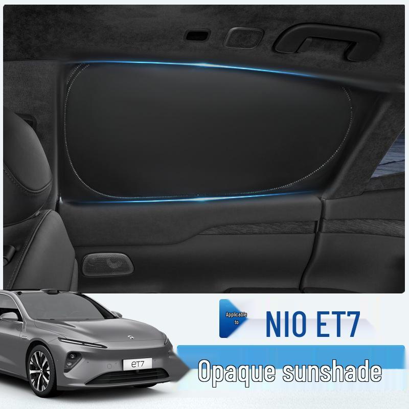 NIO ET7 Car Sunshade: Sunroof Heat Insulation & Anti-Peeping Modification Supplies
