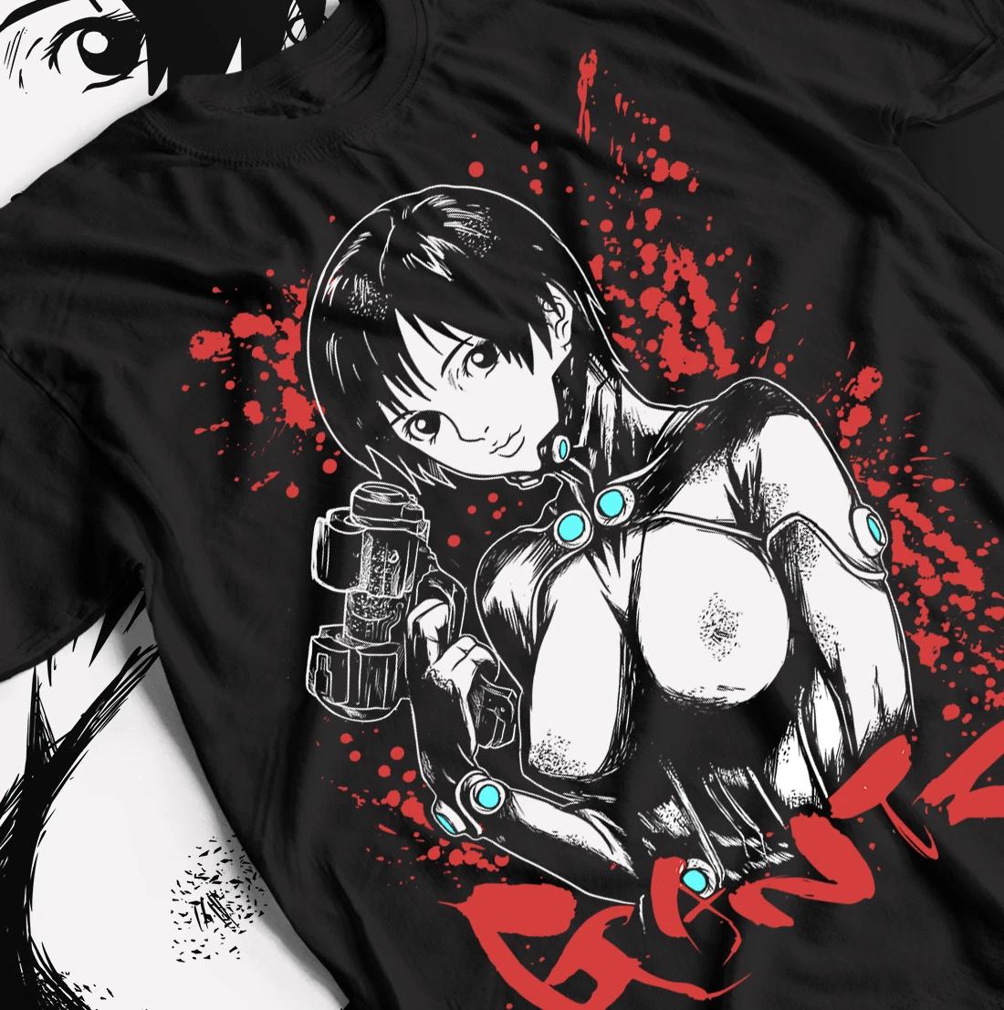 Gantz T-shirt Anime Woman T-Shirt girl Manga Waifu Gift Shirt All Size 4XL