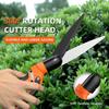 1 Pcs Grass Shears Hedge Shears Gardening Tools Handheld Lawn Trimming Borders Garden Bushes 360° Rotate Sharp Bonsai Tools