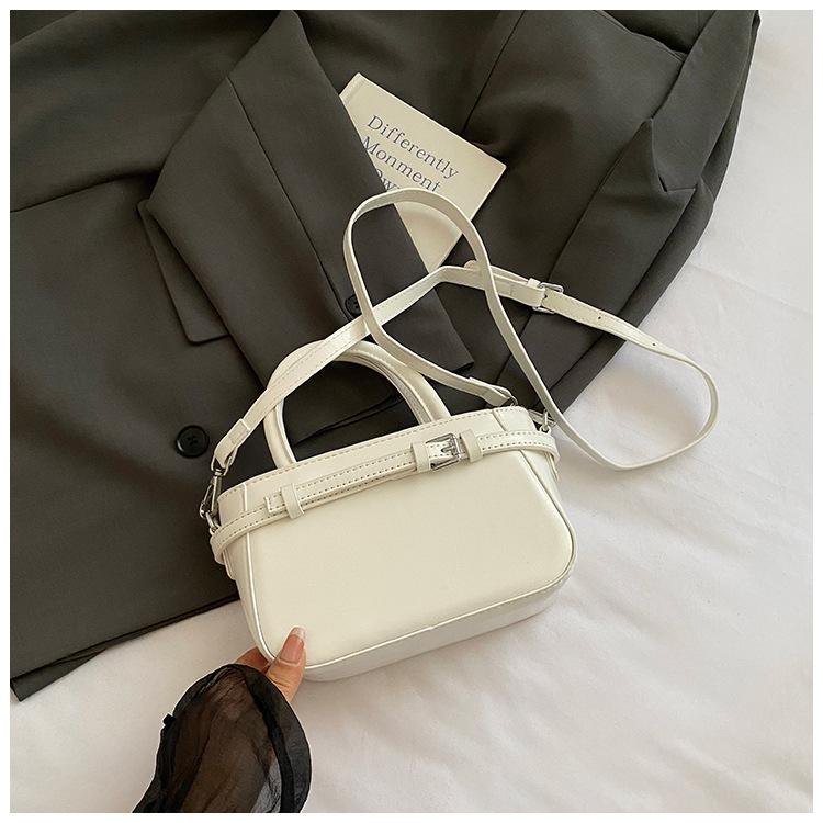 

Bucket bag women s 2025 summer new popular fashion shoulder bag high sense casual simple versatile oblique span bag