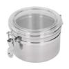 Stainless Steel Sealed Can Food Storage Container Airtight Canister for Dried Fruit Milk Powder Tea Small 900ml