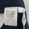 CORDIER 2024 Stainless Steel Model 013-68100-40-094 Plain Wide Pants Navy Women 40 Used