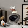 Ceramic Handicrafts Rockery Pebble Desktop Storage Container Stone Cave Store Key Decorative Ornaments Home Accessories