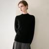 2026 Le Kasha Women's Cashmere Pullover: 12 Gauge, Rolled Hem