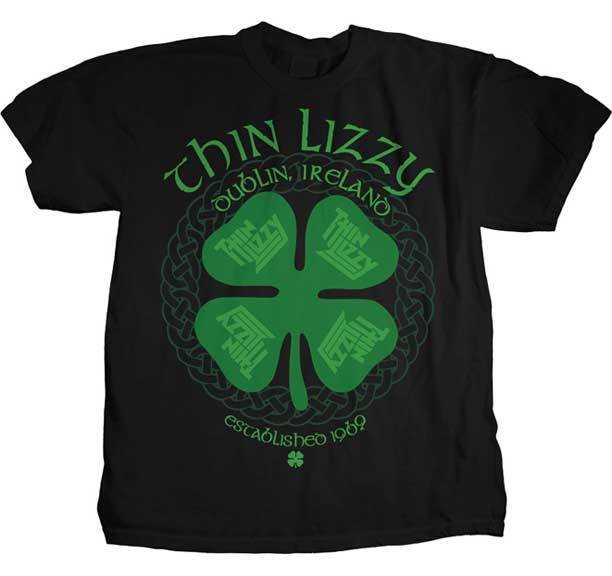 

Футболка унисекс Thin Lizzy Four Leaf Clover Hi Fidelity Merch