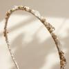 J Lauren Pearl Cubic Setting Hairband H01115
