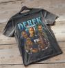 Derek Morgan T-Shirt, Criminal Minds Retro Tee, Vintage Grafik Fan Shirt, TV-Show Geschenk, Geschenk für Frauen und Männer, Criminal Minds Fan Geschenk ID