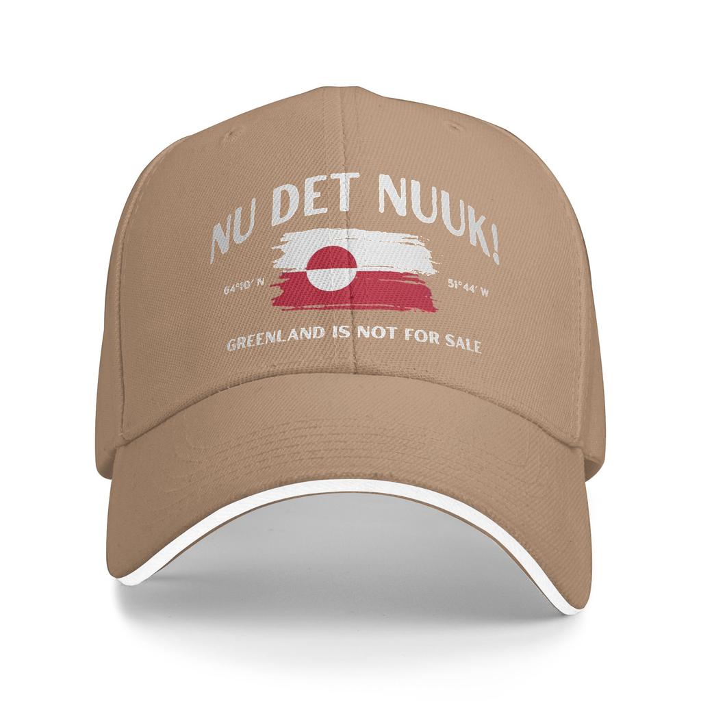 Summer Greenland Is Not For Sale Baseball Cap Hiking Fishing Vintage Design Sun Hip Hop Hats Unisex Women High Quality Snapback Cap