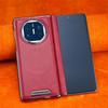 Applicable To Huawei Matex6 Mobile Phone Case, Central Axis Anti-drop X5 New X3 Collector's Edition Card Bag Bracket, Magnetic Suction Men's Leather 