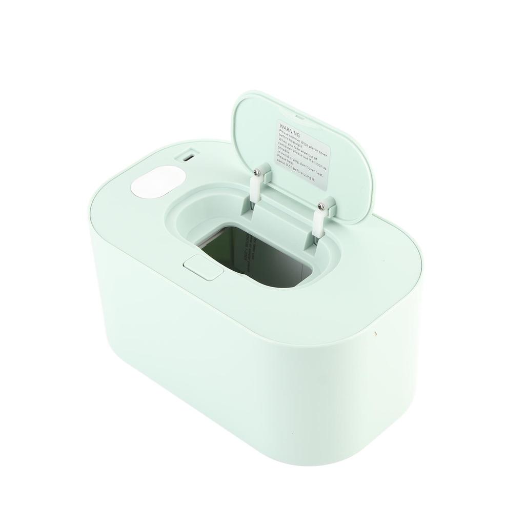 Wet Wipes Dispenser Heater Top Heating Lock Moisture Large Capacity Baby Wipe Warmer Blue Constant