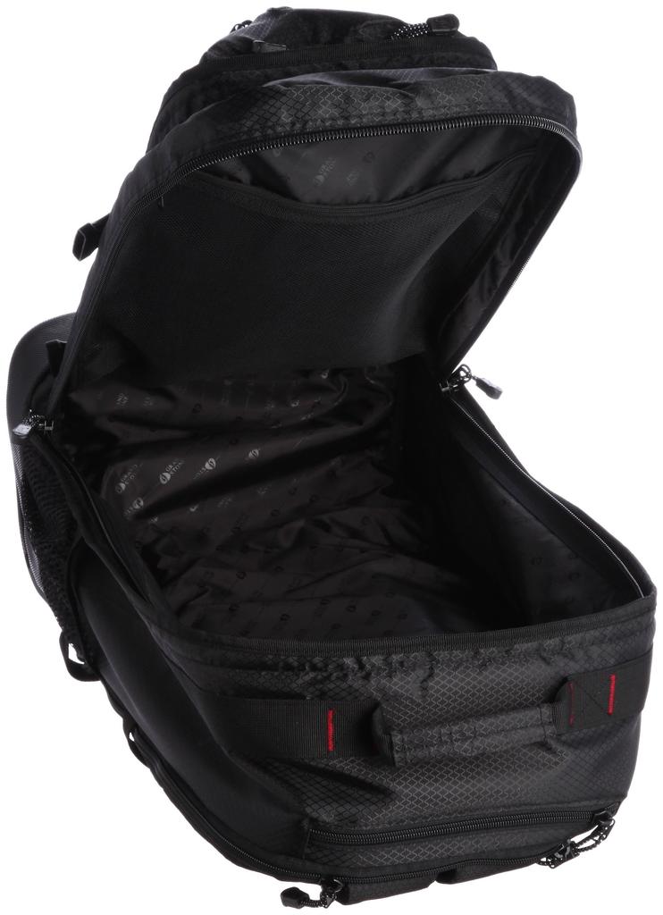 Grand Stone Balanced Carry Backpack, Multifunctional 2-Way (Backpack, Carry), 40L, 55cm, Black