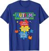 Autism Mama Puzzle Piece Autism Mom Awareness Neurodiversity T-Shirt