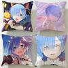ReLife In a Different World from Zero Cushion Cover Soft EasyWash Pillow Case Versatile for Couch Bed Travel and Office