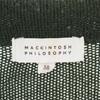 MACKINTOSH PHILOSOPHY Long sleeve knit 38 Green system Women Used