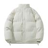 Autumn and Winter Down Cotton Clothes Men's Stand-up Collar Thickened Cotton-padded Clothes Loose Trend Versatile Couple